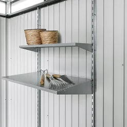 Castorama 2 étagères Profondes Pour Abri De Jardin Et Armoire à Outils Biohort
