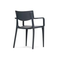 Castorama Chaise De Jardin Avec Accoudoir Town H. 80 Cm Anthracite