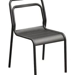 Castorama Chaise De Jardin En Aluminium Proloisirs Eos Graphite