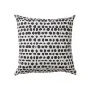 Castorama Coussin à Pois Blooma Denia Blanc Et Noir 45 X 45 Cm