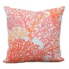 Castorama Coussin Corail Rouge 45 X 45 Cm