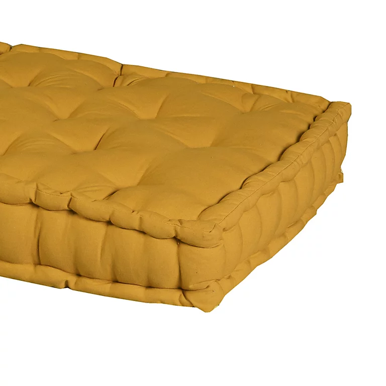 Castorama Coussin Palette Curry L.120 X L.60 X Ep.15 Cm 1 Castorama Coussin Palette Curry L.120 X L.60 X Ep.15 Cm