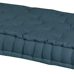 Castorama Coussin Palette Deep Bleu Foncé Deko & Co L.120 X L.60 Cm
