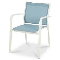 Castorama Fauteuil De Jardin Aluminium Et Toile Blooma Bacopia Bleu