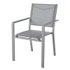 Castorama Fauteuil De Jardin En Métal Et Toile GoodHome Batz Gris