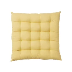 Castorama Galette De Chaise Capitonnée Blooma Rural Jaune 36 X 36 Cm