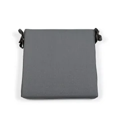 Castorama Galette De Chaise Carrée Aqua Carbone 42 X 42 Cm