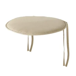 Castorama Galette De Chaise Cocos Beige ø38 Cm