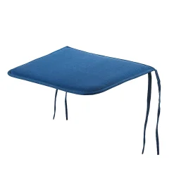 Castorama Galette De Chaise Cocos Bleu 38 X 38 Cm