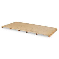 Castorama Plancher Pour Abri Bois Belaia 9,3 M² ép.28 Mm