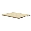 Castorama Plancher Pour Abri Bois Mokau 5,92 M² ép.19 Mm