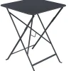 Castorama Table De Jardin En Métal Fermob Bistro 57 X 57 Cm Carbone