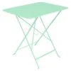 Castorama Table De Jardin En Métal Fermob Bistro 77 X 57 Cm Vert Opaline