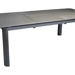 Castorama Table De Jardin Extensible En Aluminium Proloisirs Eos 180/240 X 101 Cm Graphite