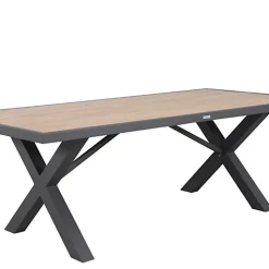Castorama Table De Jardin Haute Héspèride Emperia Acacia Alu 220 X 99,5 Cm