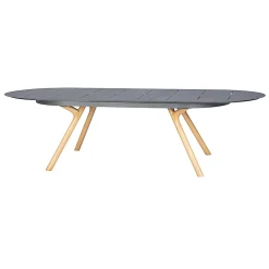 Castorama Table De Jardin Hespéride Rubby 280 X 110 Cm Graphite