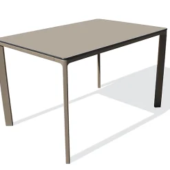 Castorama Table De Jardin Meet L. 120 Cm Taupe