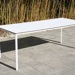 Castorama Table De Jardin Meet L. 200 Cm Blanc