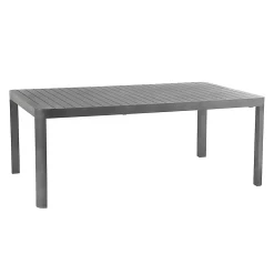 Castorama Table De Jardin Paradize Extensible Graphite 255 X 120 Cm