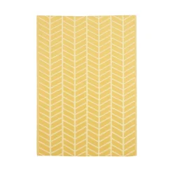 Castorama Tapis GoodHome Cocoon Jaune 120 X 170 Cm