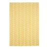 Castorama Tapis GoodHome Cocoon Jaune 160 X 230 Cm