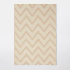 Castorama Tapis Rural Blooma Bouleau Et Sésame 120 X 170 Cm