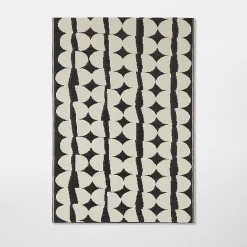 Castorama Tapis Rural Blooma RUR 2-33-5 Bleu Nuit Et Bouleau 120 X 170 Cm